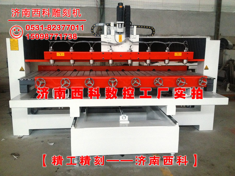 一拖八多頭專業(yè)立體佛像雕刻機